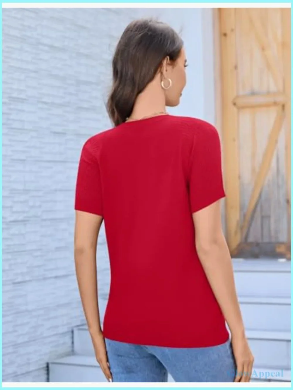 Lightweight Cropped Cardigan Shrug, Hollowed Out Short Sleeve, Button Front